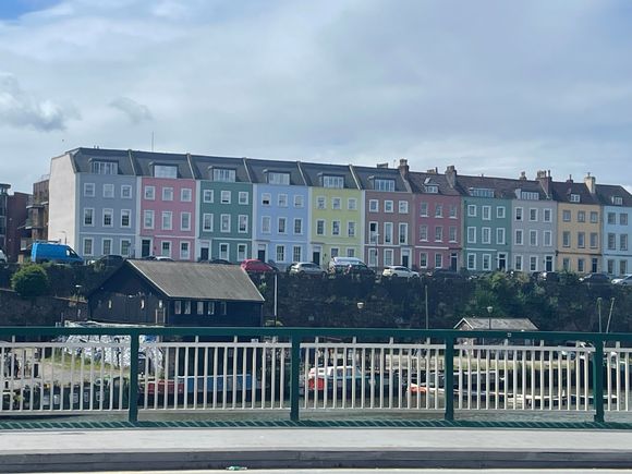 Pretty flats in Bristol. 