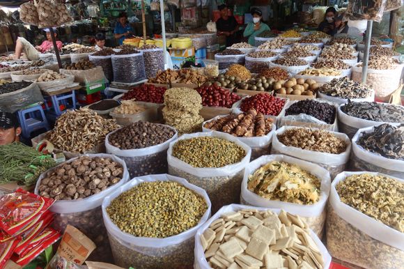 Dried Foods for Sale at Binh Tay