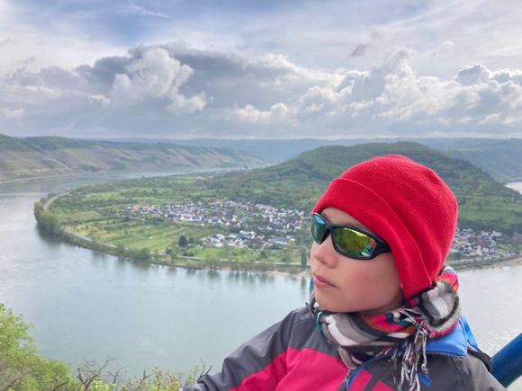 On the Boppard Sesselbahn