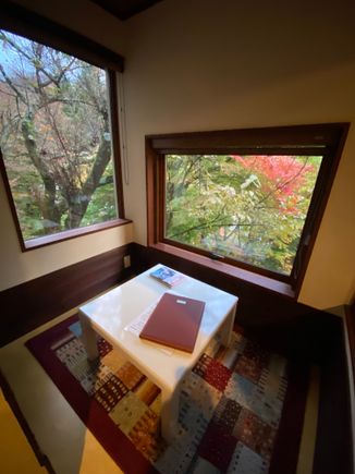 Corner sitting area