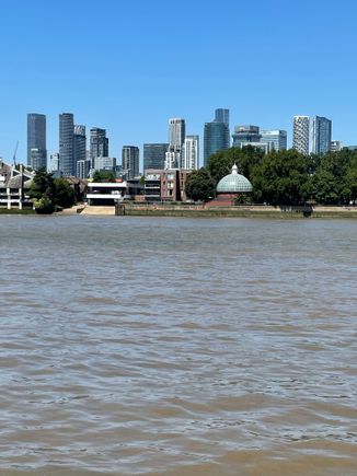 London view from Greenwich