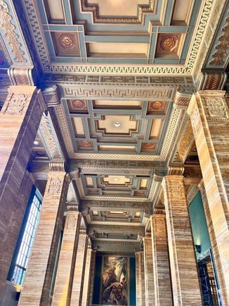 Interior of Con Edison building