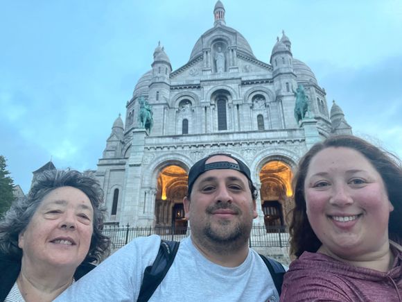 Sacre Coeurart from the Lourve