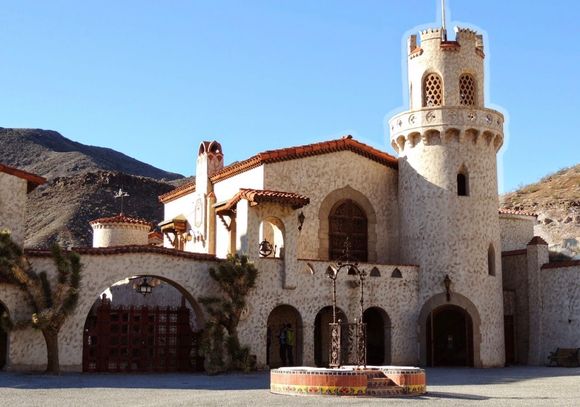 Scotty’s castle before the 2015 flood