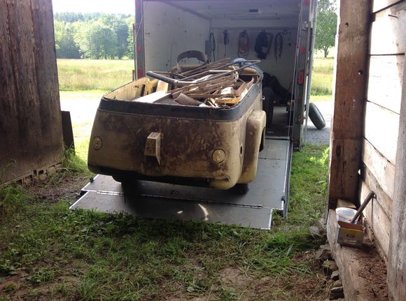 Keep in mind this is the condition in which two out of three arrived.