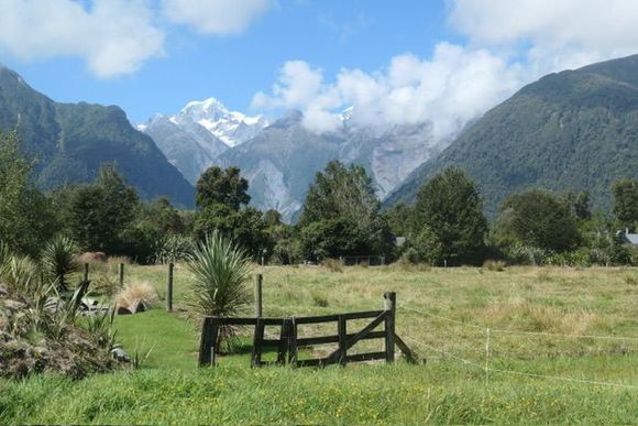 Our view from the motel