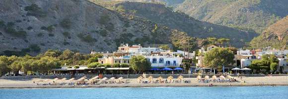 Sougia (will be full of life in August like any Greek beach)