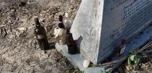 Robert Johnson's grave