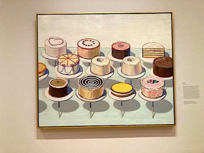 Wayne Thiebaud Cakes at the Courtauld