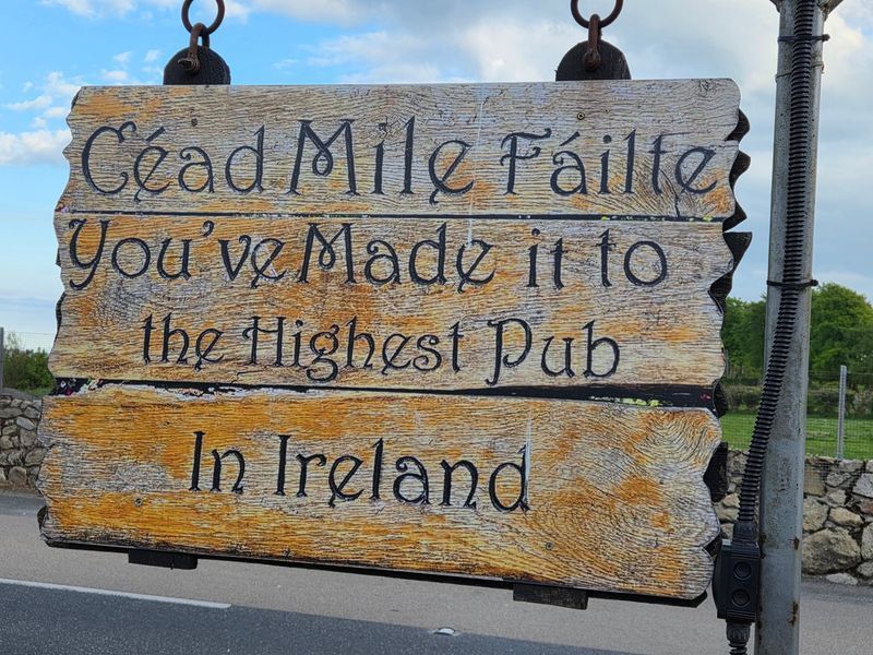 sign outside of Johnny Fox's