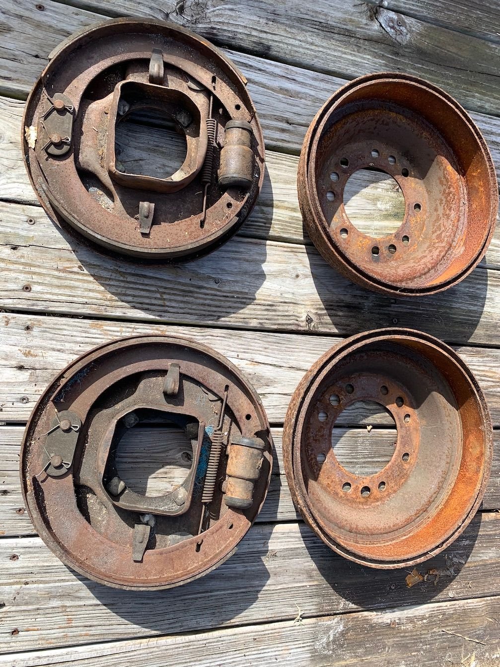 4852 F2 Front Brake Drums Ford Truck Enthusiasts Forums