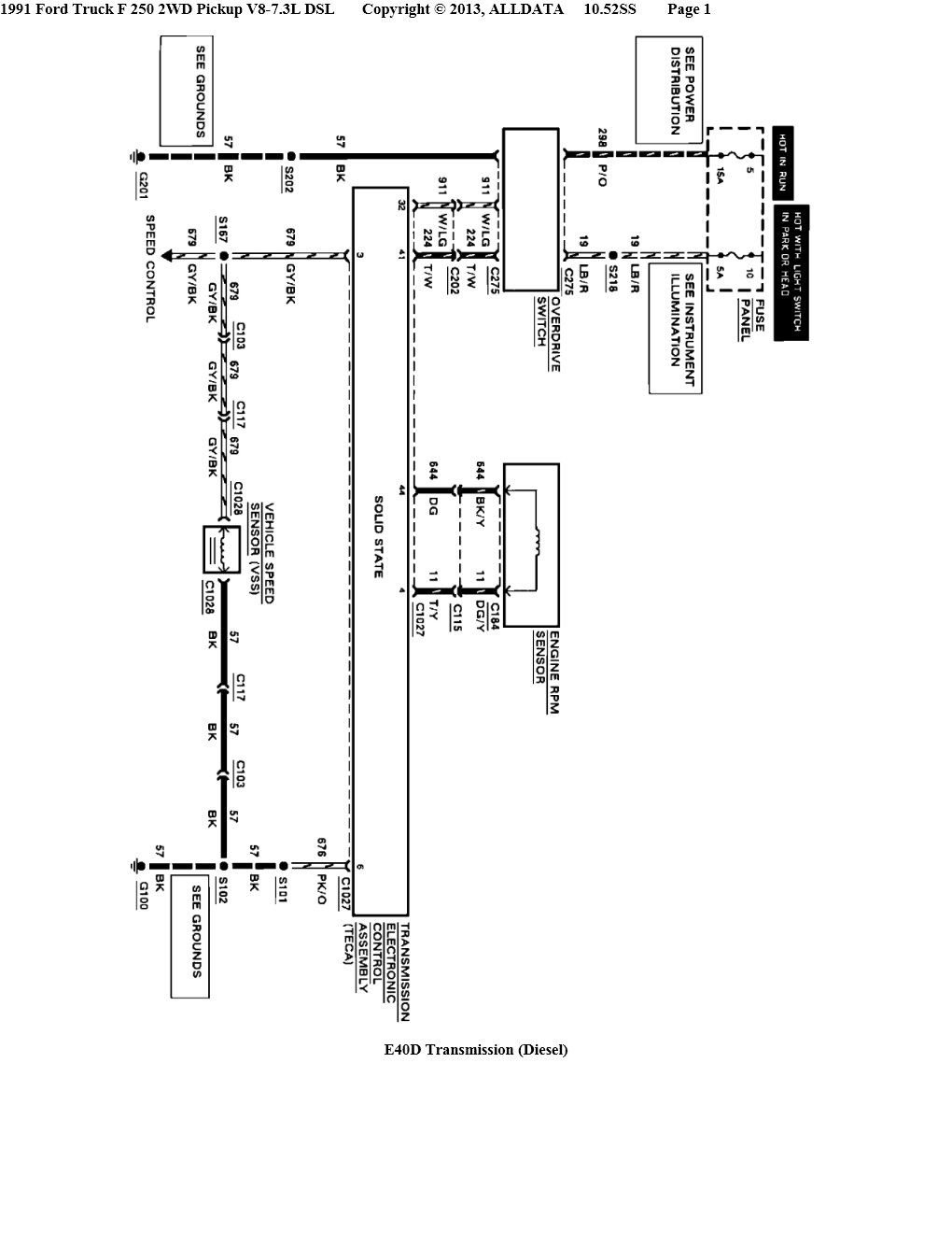 Assembly Instruction Manual (A.I.M.) for 91 f250 7.3 diesel needed