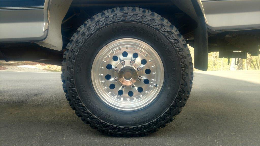 My Wheel / Tire Combo 1993 F250 4x4 - Ford Truck Enthusiasts Forums 1993 Ford F250 8 Lug Pattern