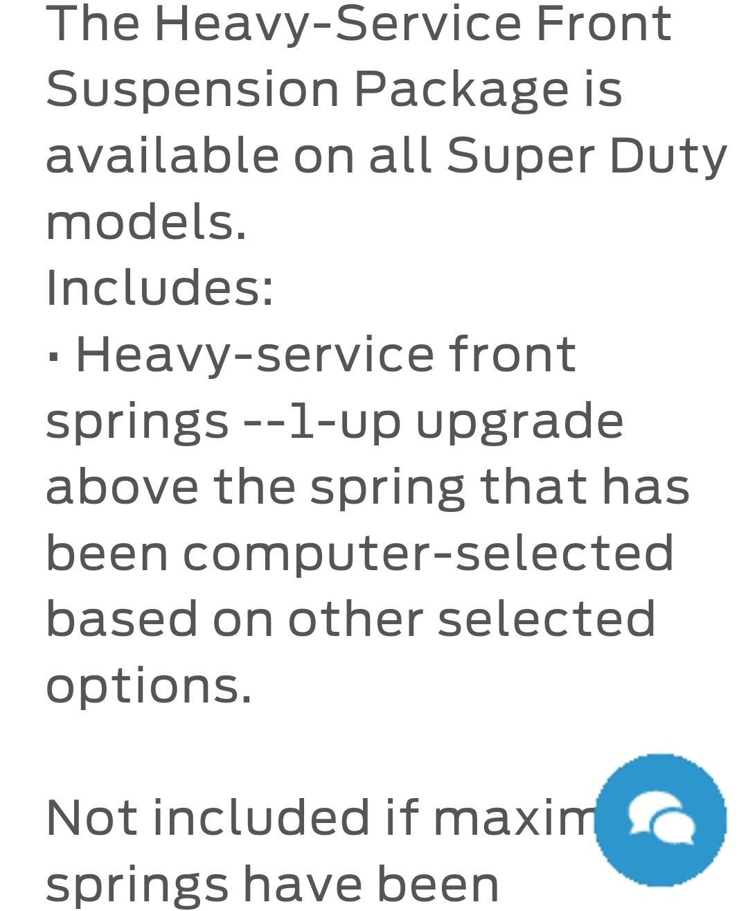 Heavy duty service suspension Ford Truck Enthusiasts Forums