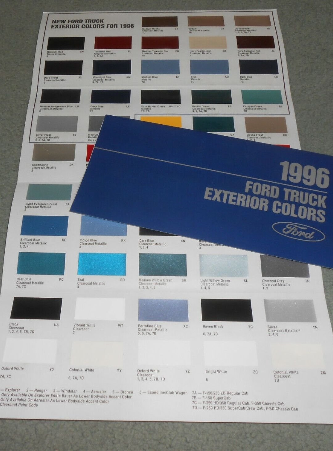 Correct Paint for 96 F350 Ford Truck Enthusiasts Forums