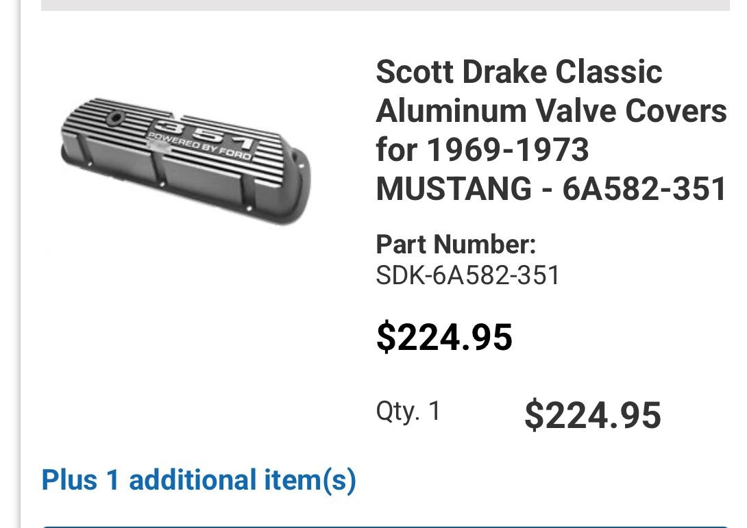 I just ordered these valve covers. My stock ones had rust holes in them. I�m hoping they fit over the rockers. If they don�t, I�ll try to make them work or try something else. 