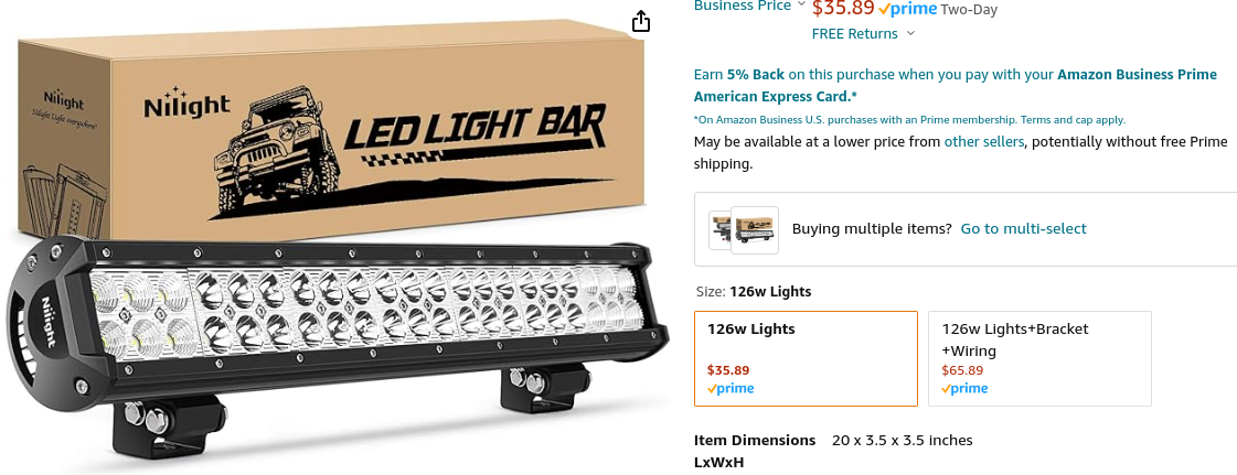 LED Light Bar - Ford Truck Enthusiasts Forums