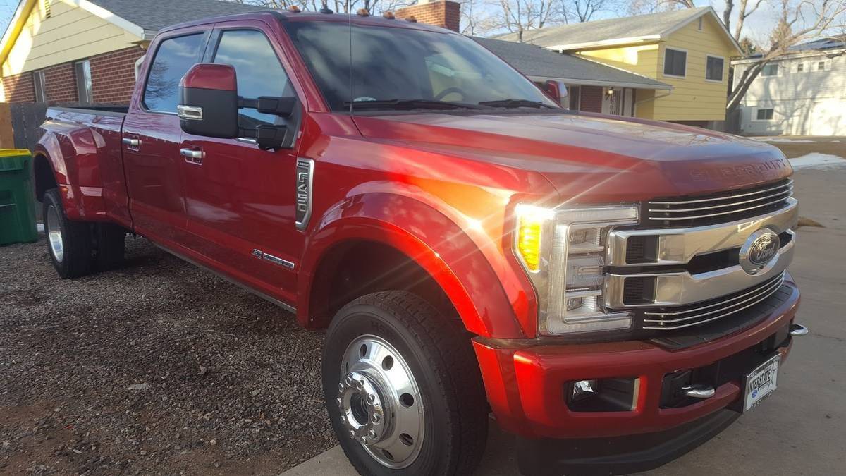 2018 Ford F450 Limited Ruby Red 55 Built Ford Truck Enthusiasts Forums