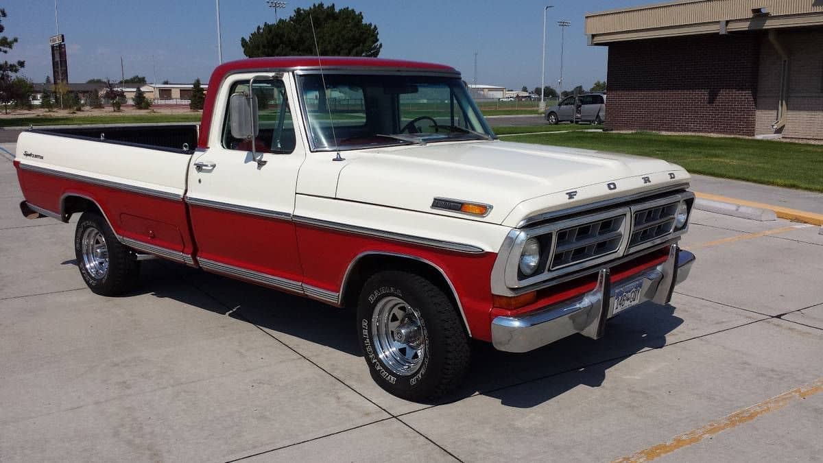 1971 Ford F-100 - 1971 Ford F100 - Used - VIN F10YLK53210000000 - 8 cyl - 2WD - Automatic - Truck - Red - Colorado Springs, CO 80915, United States