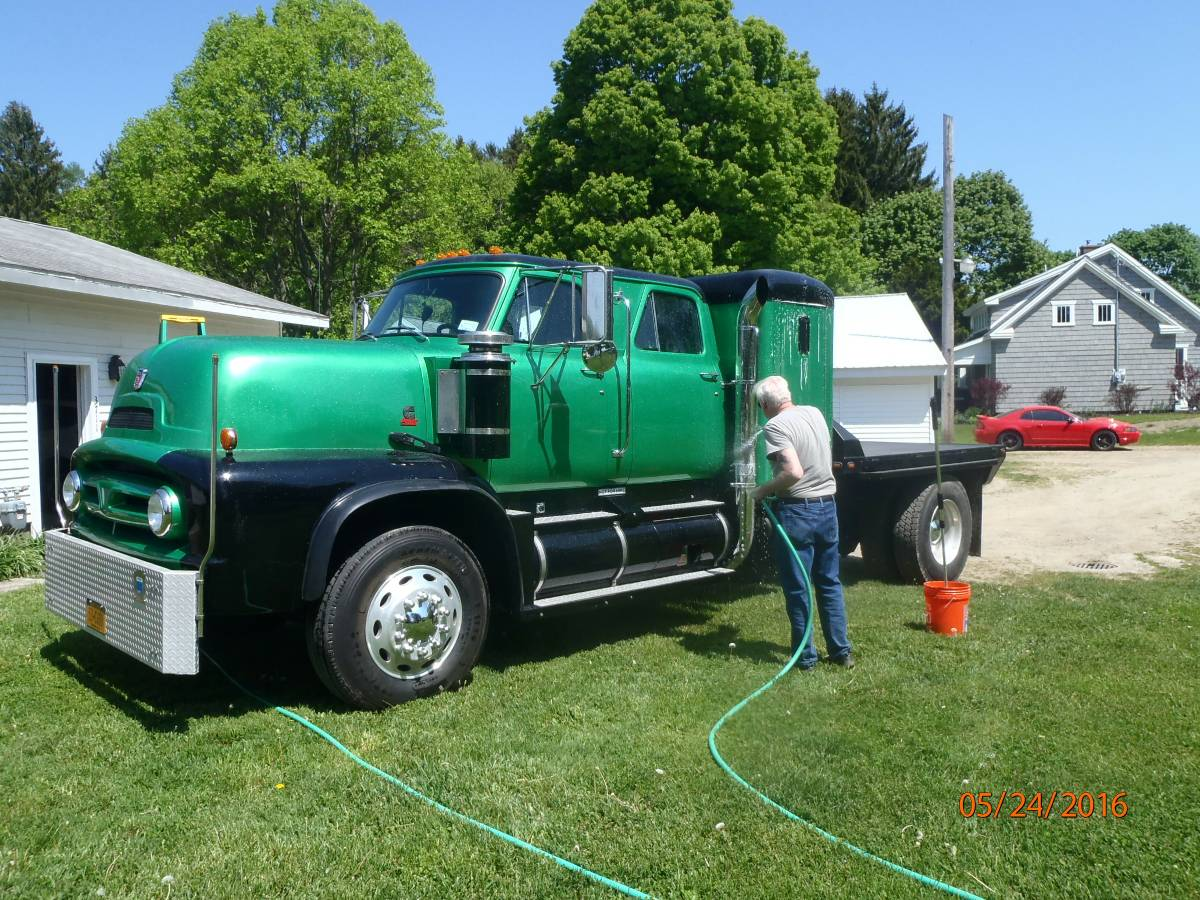1953 FORD C-600 Quad Cab Sleeper Flatbed - Ford Truck Enthusiasts Forums