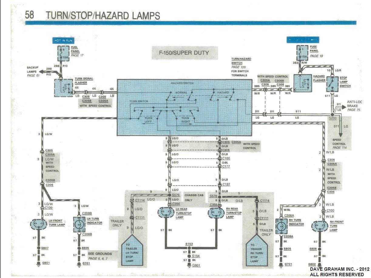 Brake & hazard lights not working Ford Truck Enthusiasts Forums