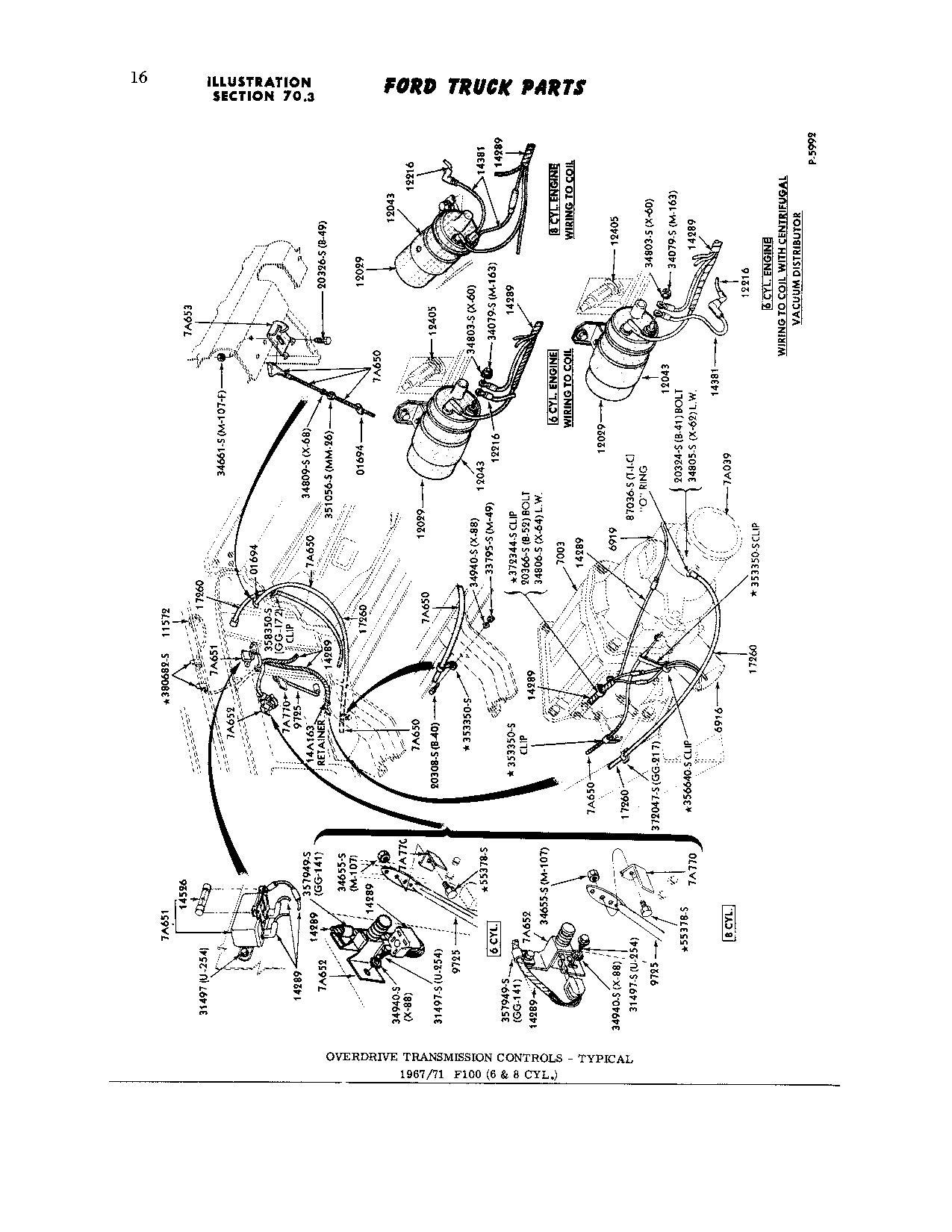 Wiring diagram for 1969 f100 ranger 390 three on the tree with