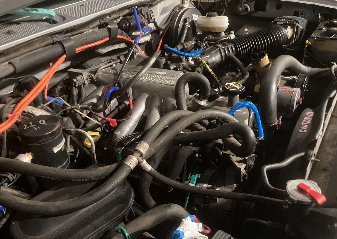 93 4.9L Possible Timing Cover Coolant Leak Ford Truck Enthusiasts Forums