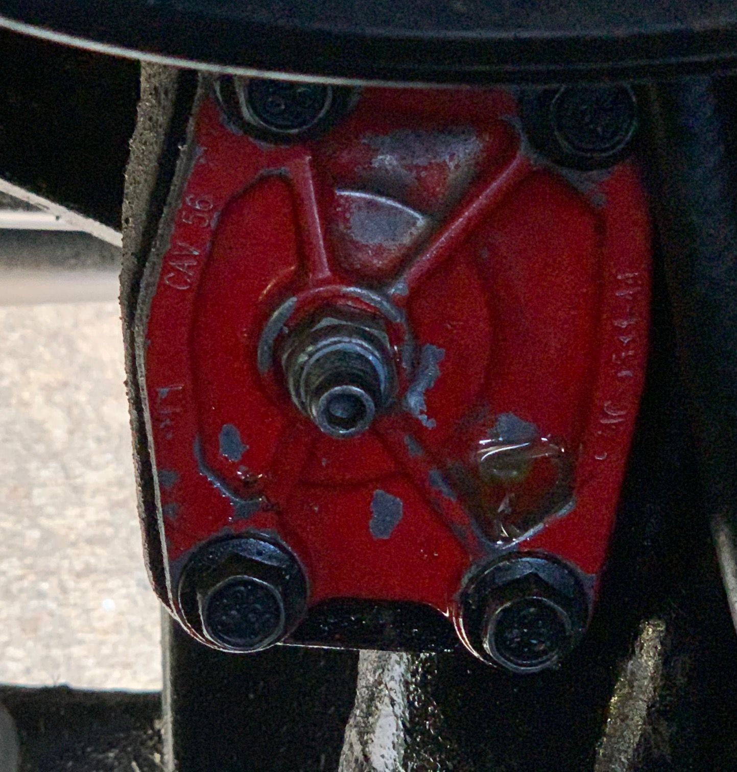 Steering gear box leaking at wormgear adjustment bolt. Can I easily