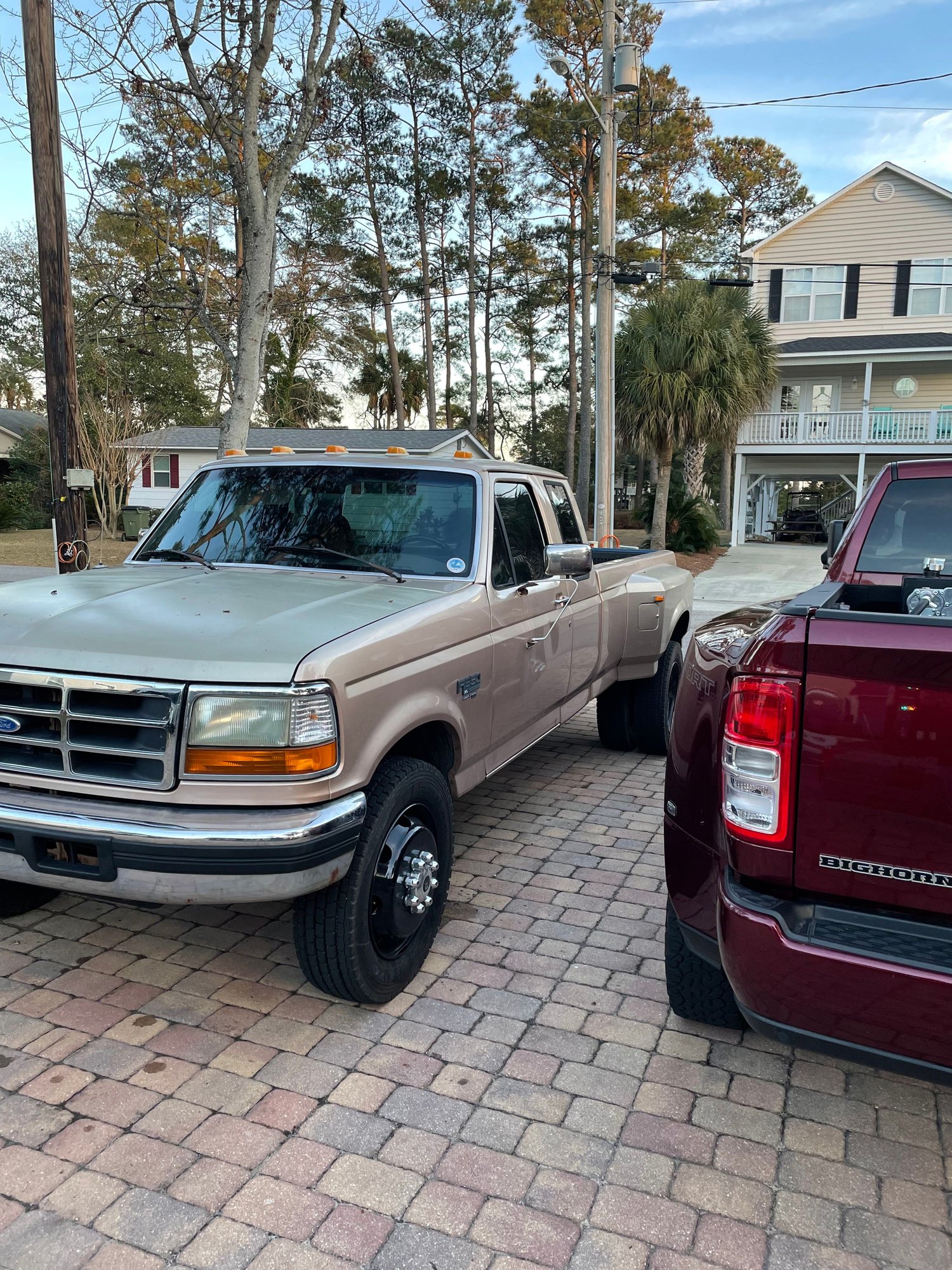 1997 Ford F-350 - *SOLD*1997 F350XL power stroke diesel for sale - Used - VIN 1FTJX35F8VEC03842 - 152,000 Miles - 8 cyl - 2WD - Manual - Truck - Gold - Surfside Beach, SC 29575, United States