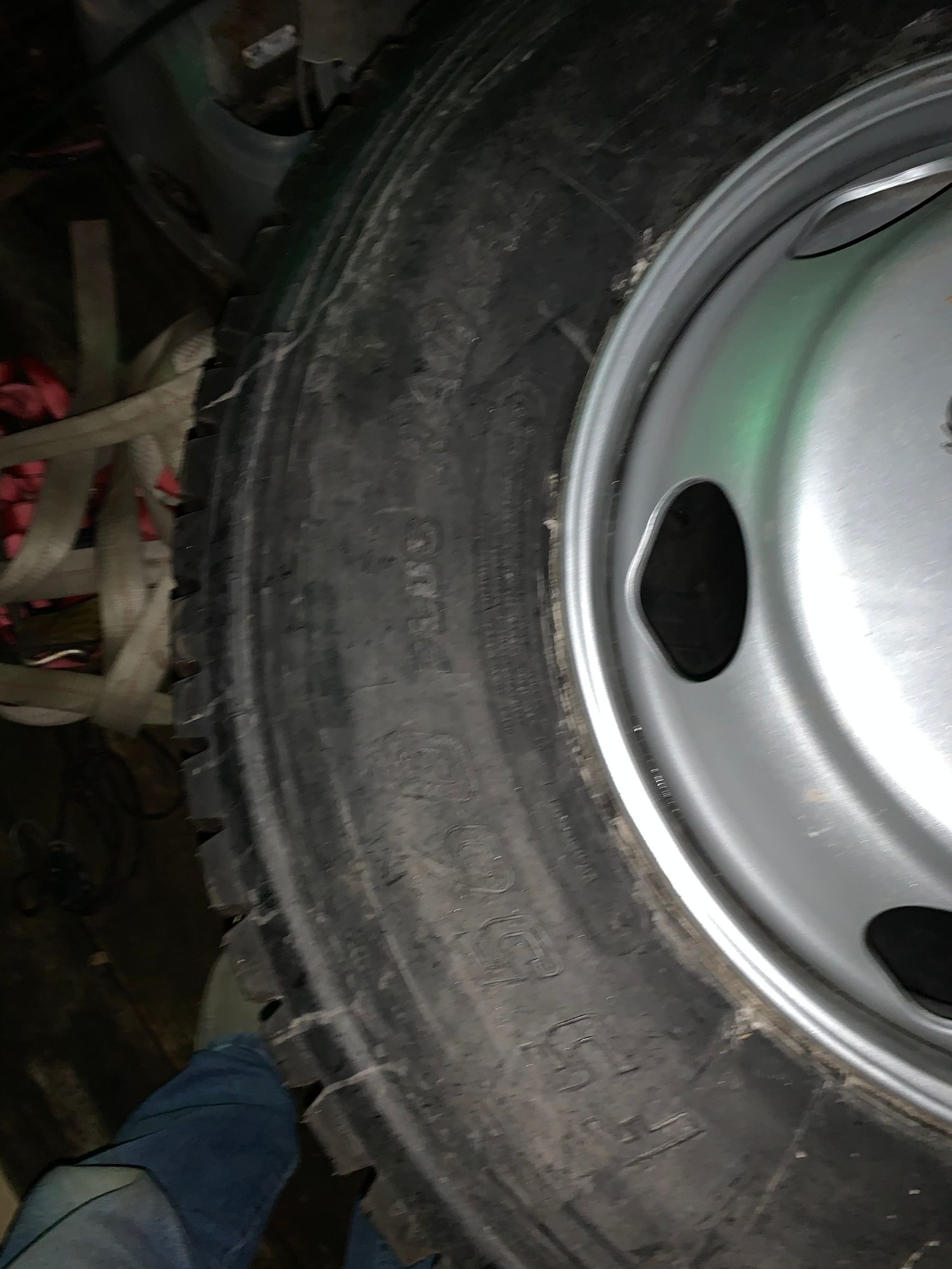 Wheels and Tires/Axles - SIX 10R22.5 New tires and wheels and new lug nuts for 6 lug ford 1960's - New - 0  All Models - Howell, MI 48855, United States