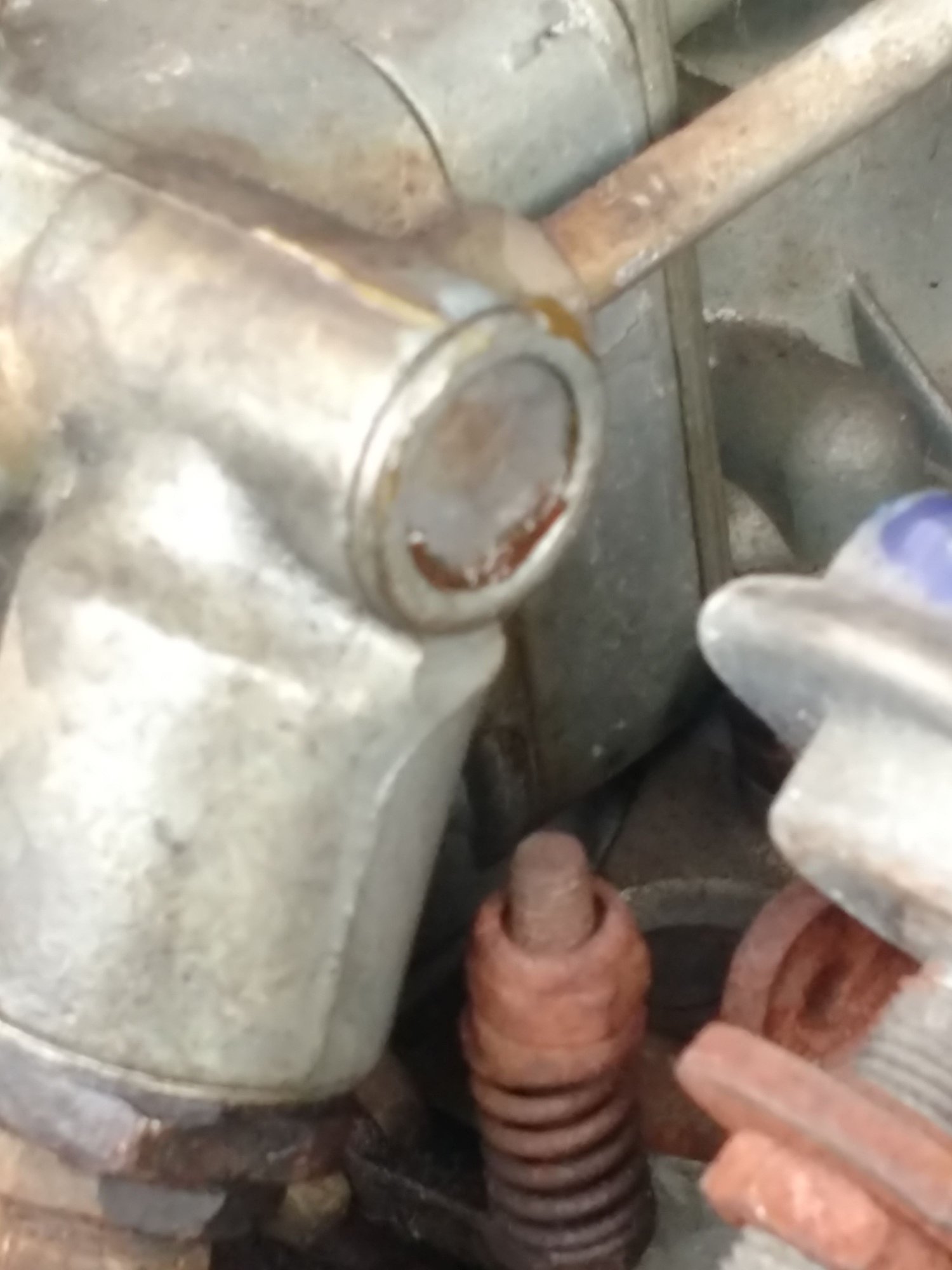 So my carb is leaking fuel from a strange spot.... Ford Truck