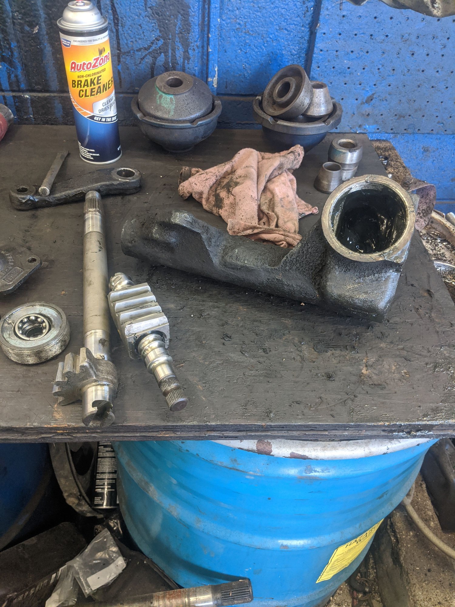 Recirculating ball steering box carnage. Ford Truck Enthusiasts Forums