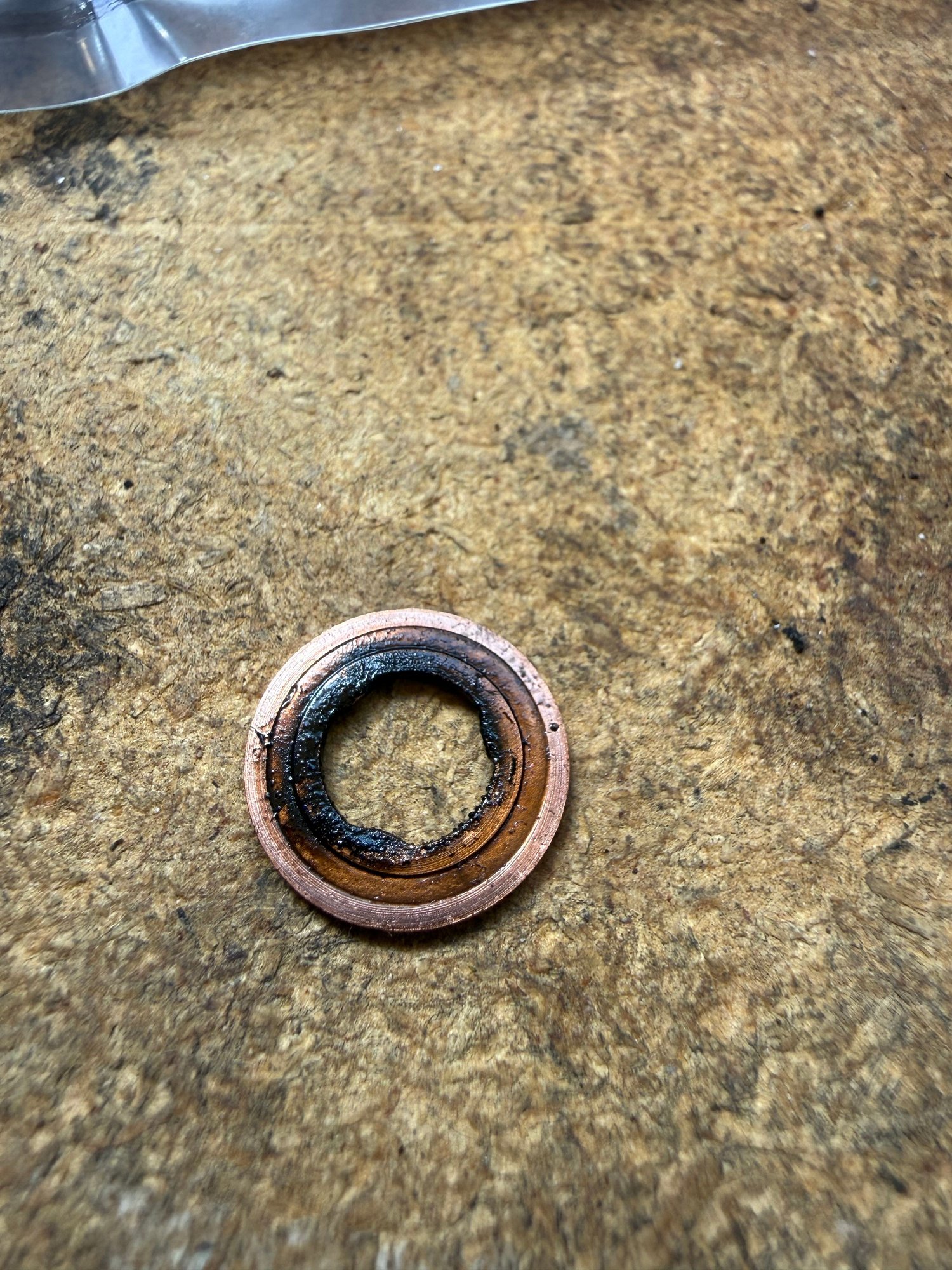 This is the crush washer.