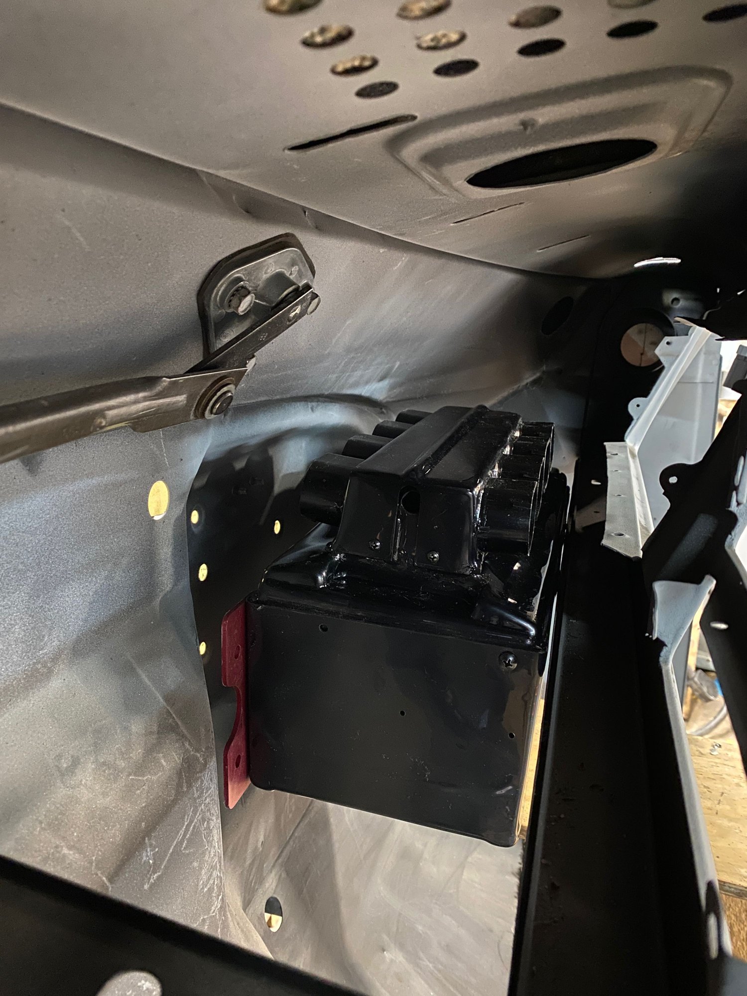 Inside dash view