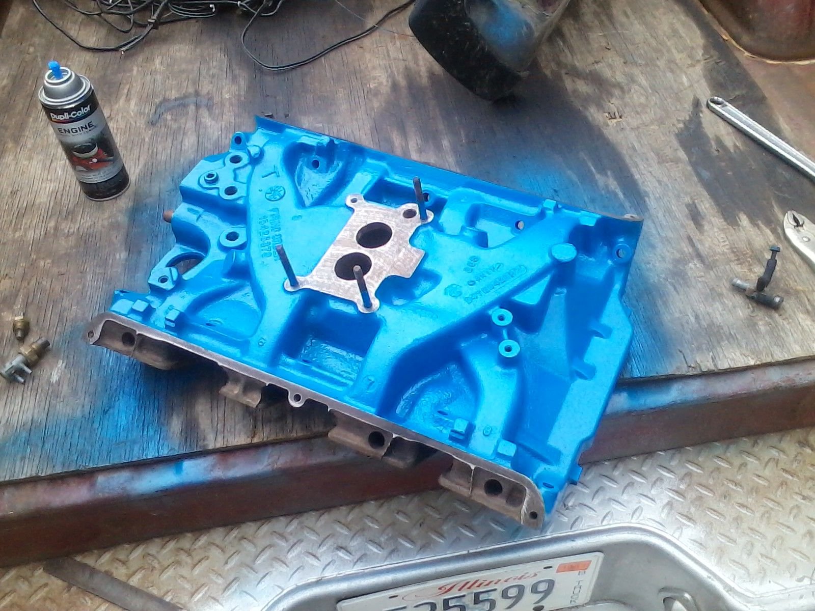 1973 F350 390 motor oil leak and 2100 carb questions. Ford Truck