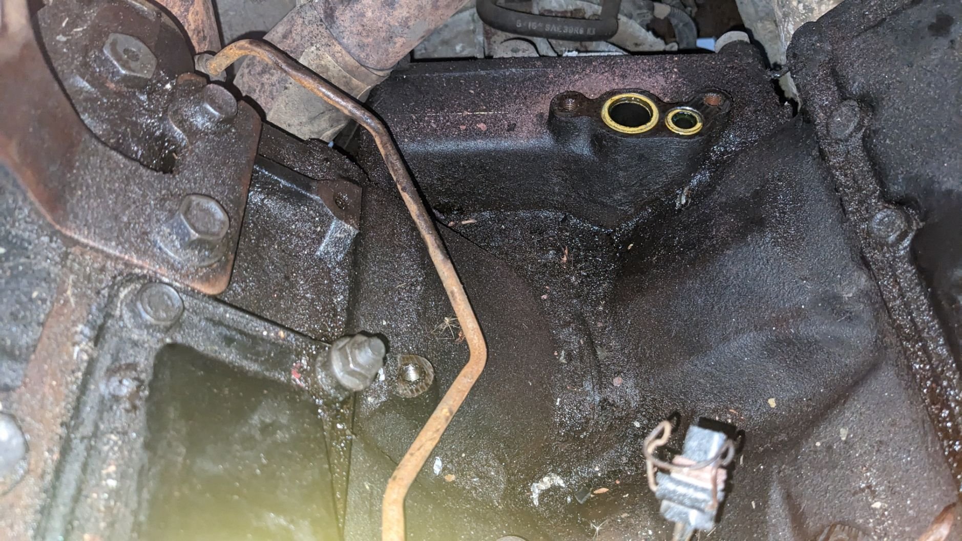 Major oil leak...what's the diagnosis? Page 2 Ford Truck