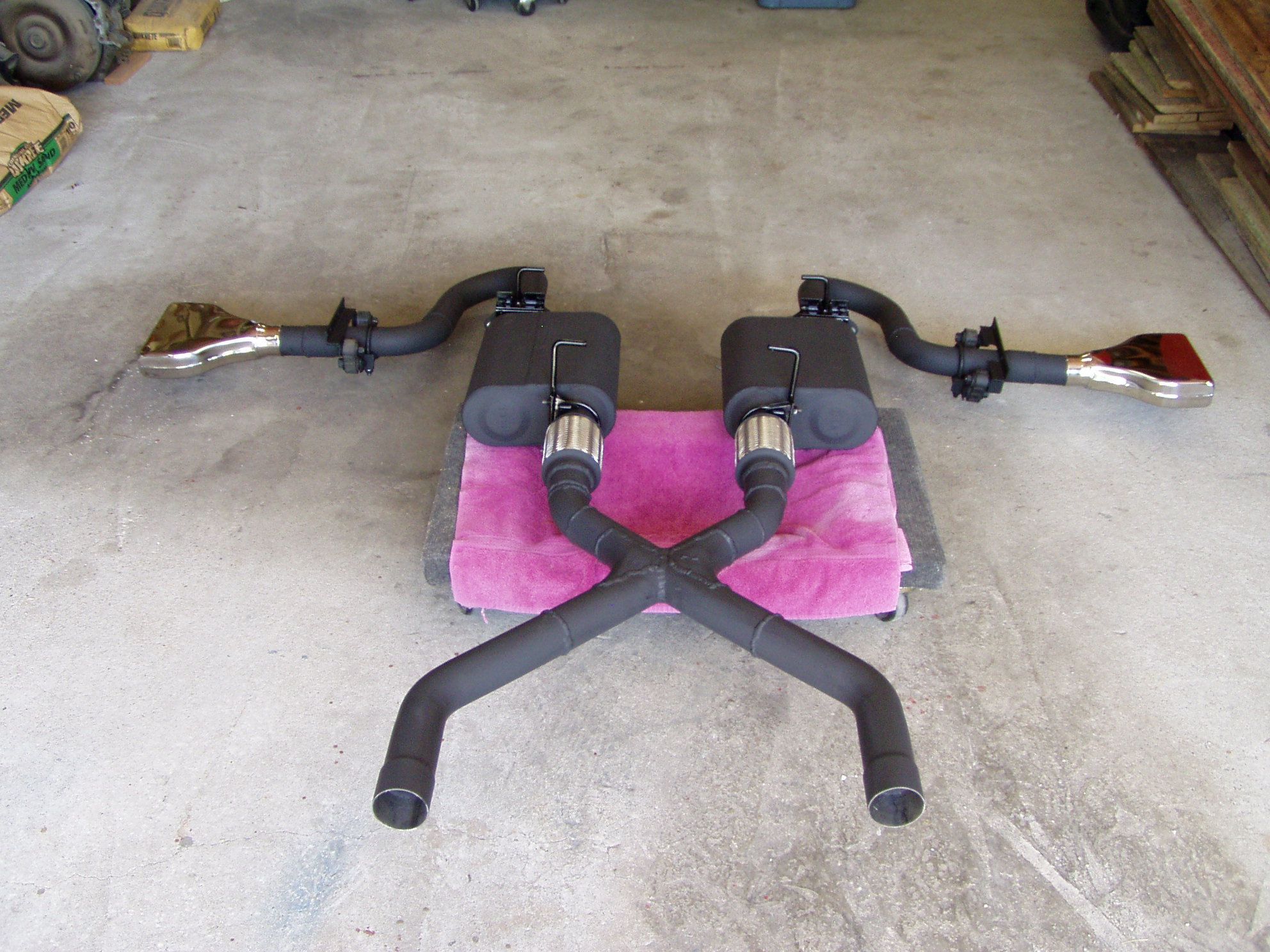 56 F100 Exhaust Routing Ideas Needed Ford Truck Enthusiasts Forums