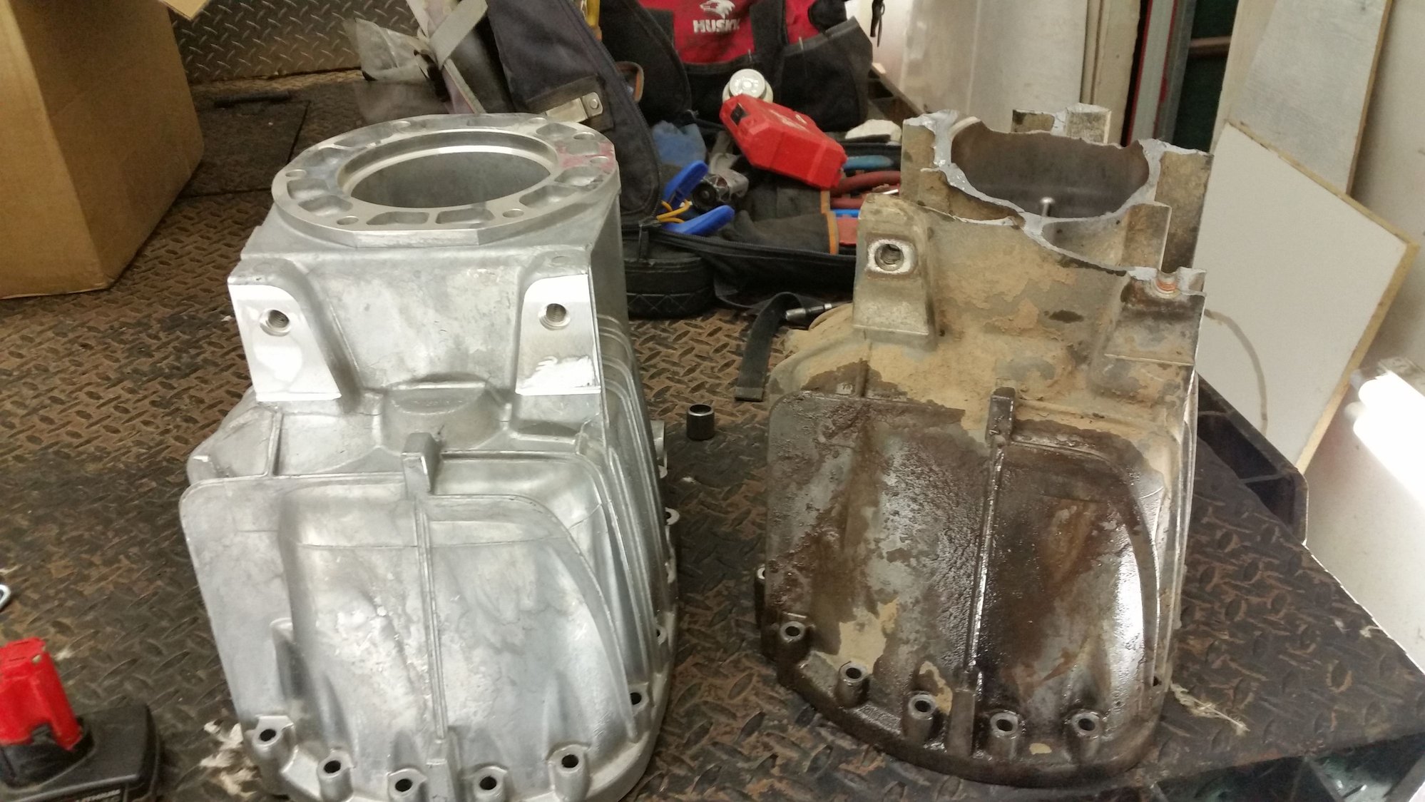 Replacing the zf6 tail housing. Ford Truck Enthusiasts Forums