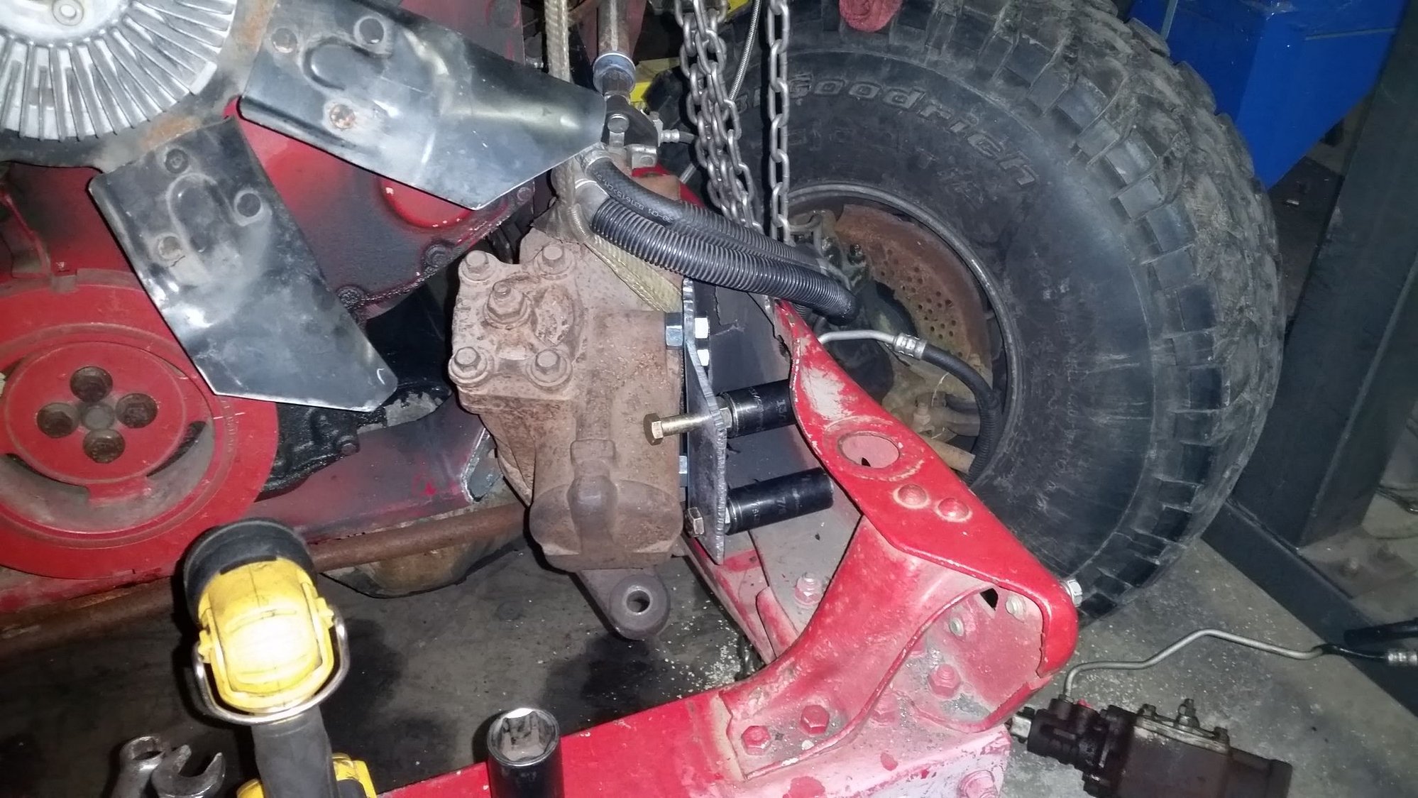 Highboy Superduty Steering box instsall Ford Truck Enthusiasts Forums