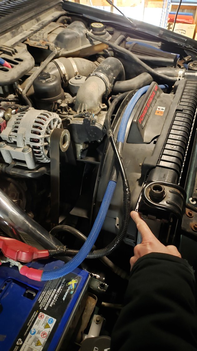 Battery cable routing / mystery wire - Ford Truck Enthusiasts Forums