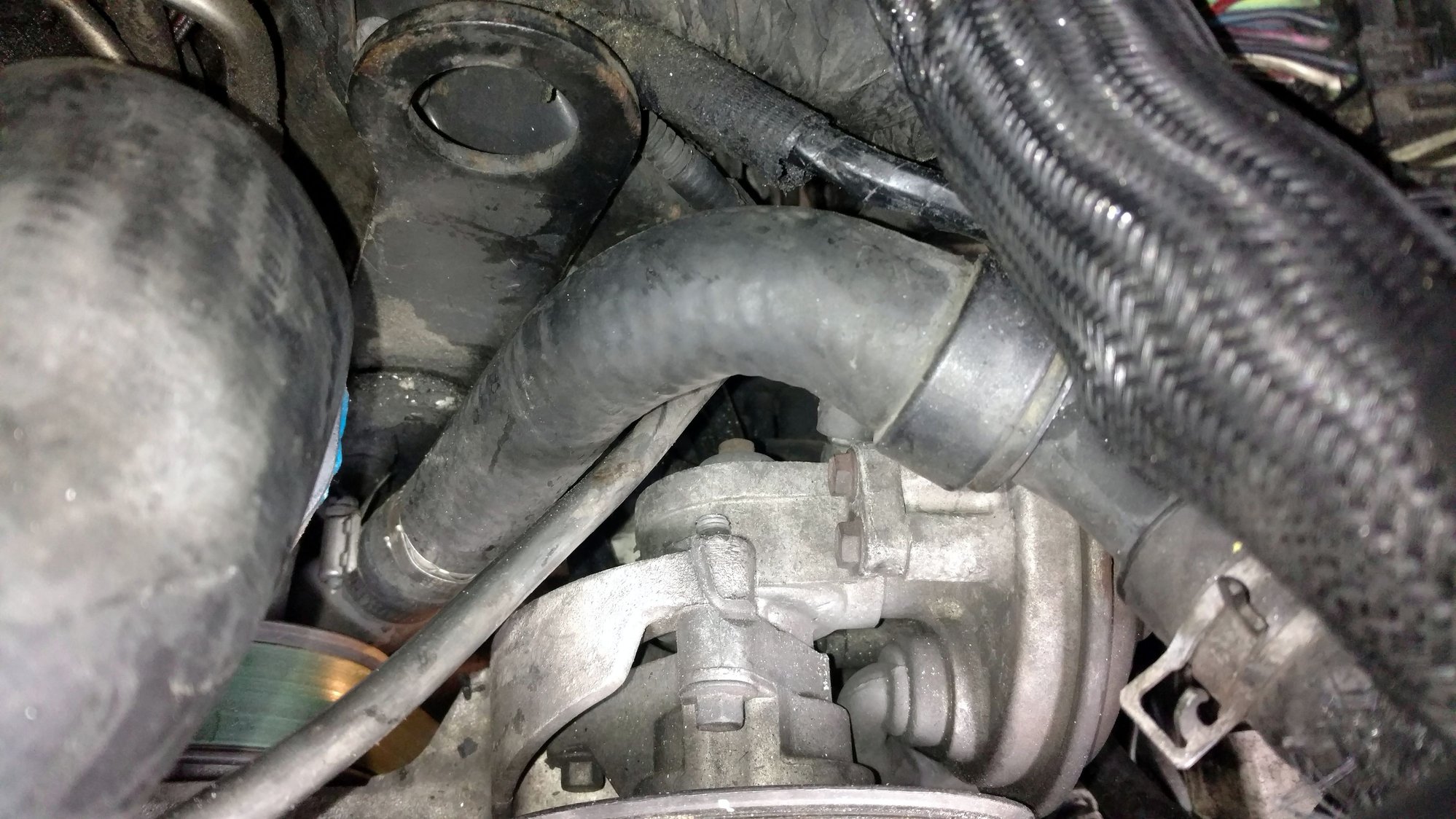 Coolant hose burst Ford Truck Enthusiasts Forums