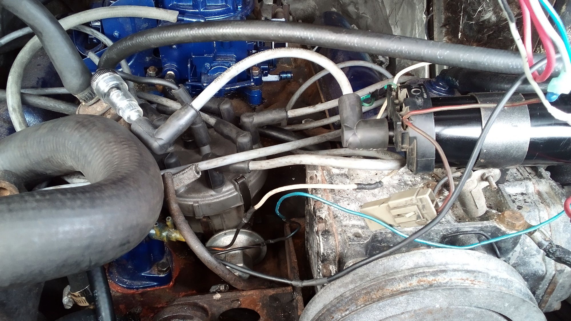 Need help with wiring for ignition on 82 E350 Jamboree 400 two barrel
