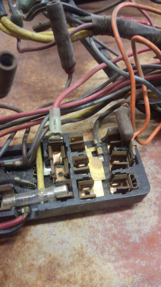 heater fan hotwire feed - Ford Truck Enthusiasts Forums 6 volt wiring harness 51 f1 