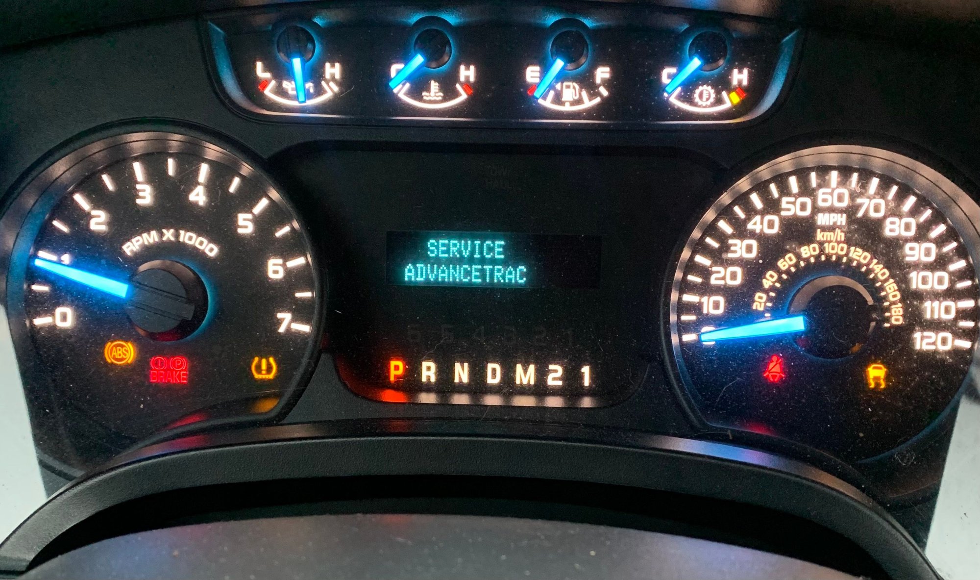 Service Advancetrac & Check Brake System Lights and Alarms.....? Ford