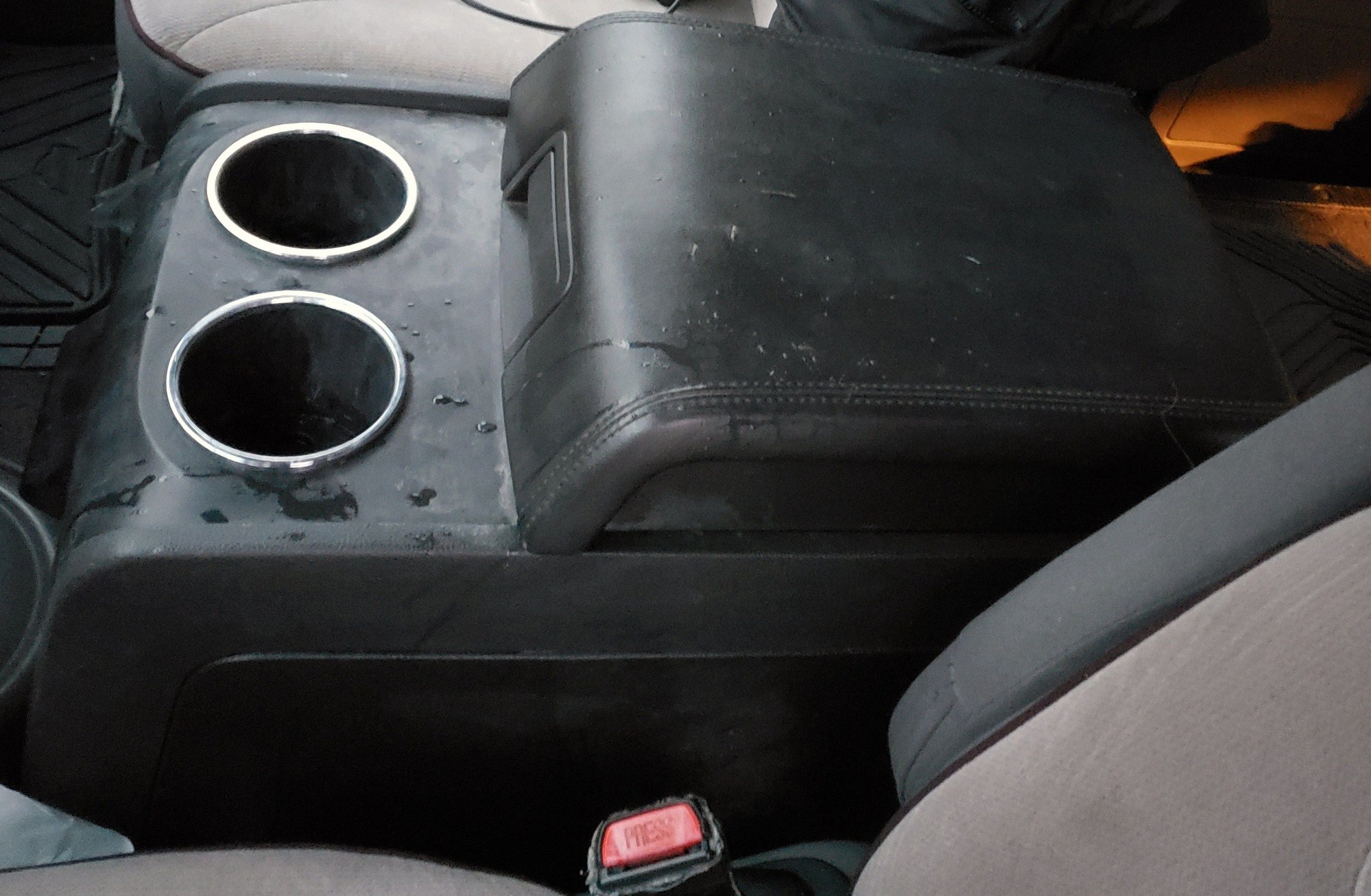 Got me a 25 center console now how to clean? Ford Truck Enthusiasts