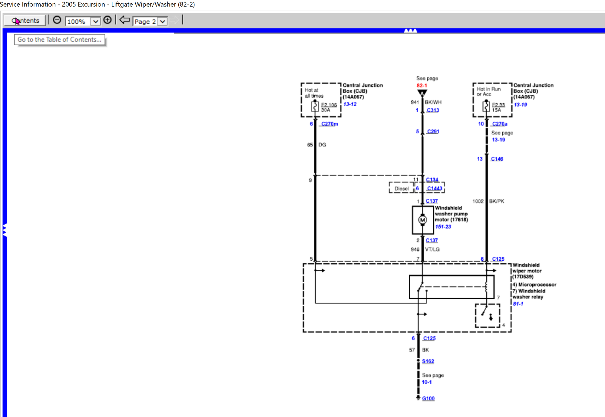 2005 Excursion 6.0 washer pump not pumping Ford Truck Enthusiasts Forums