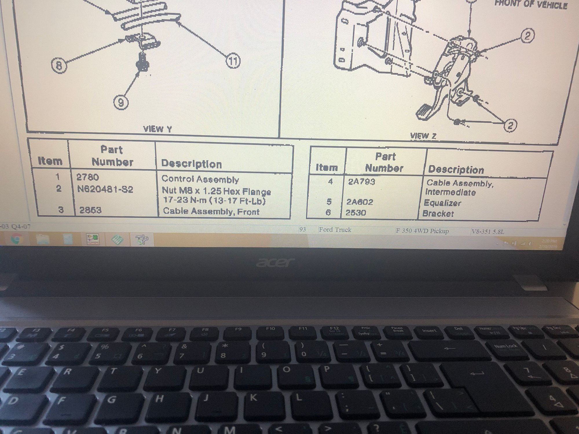 1993 F350 Parking brake Ford Truck Enthusiasts Forums