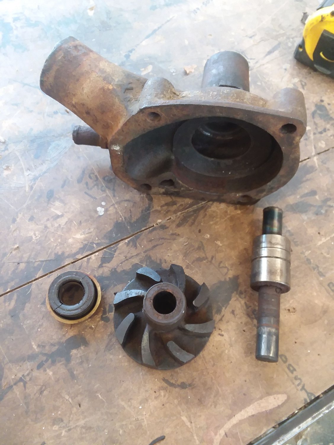 Ford F1 Flathead 6 Water Pump Rebuild Info Ford Truck Enthusiasts Forums