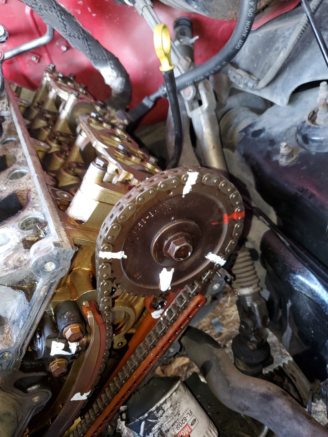 Camshaft sprocket moved from valve spring tension Ford Truck Enthusiasts Forums