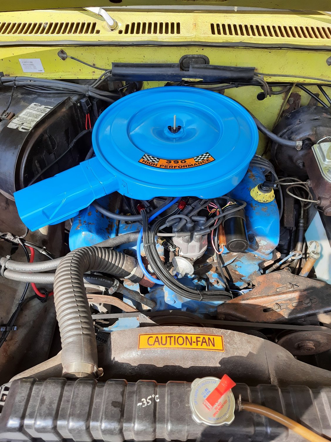 1973 390 Air Cleaner Decal Ford Truck Enthusiasts Forums